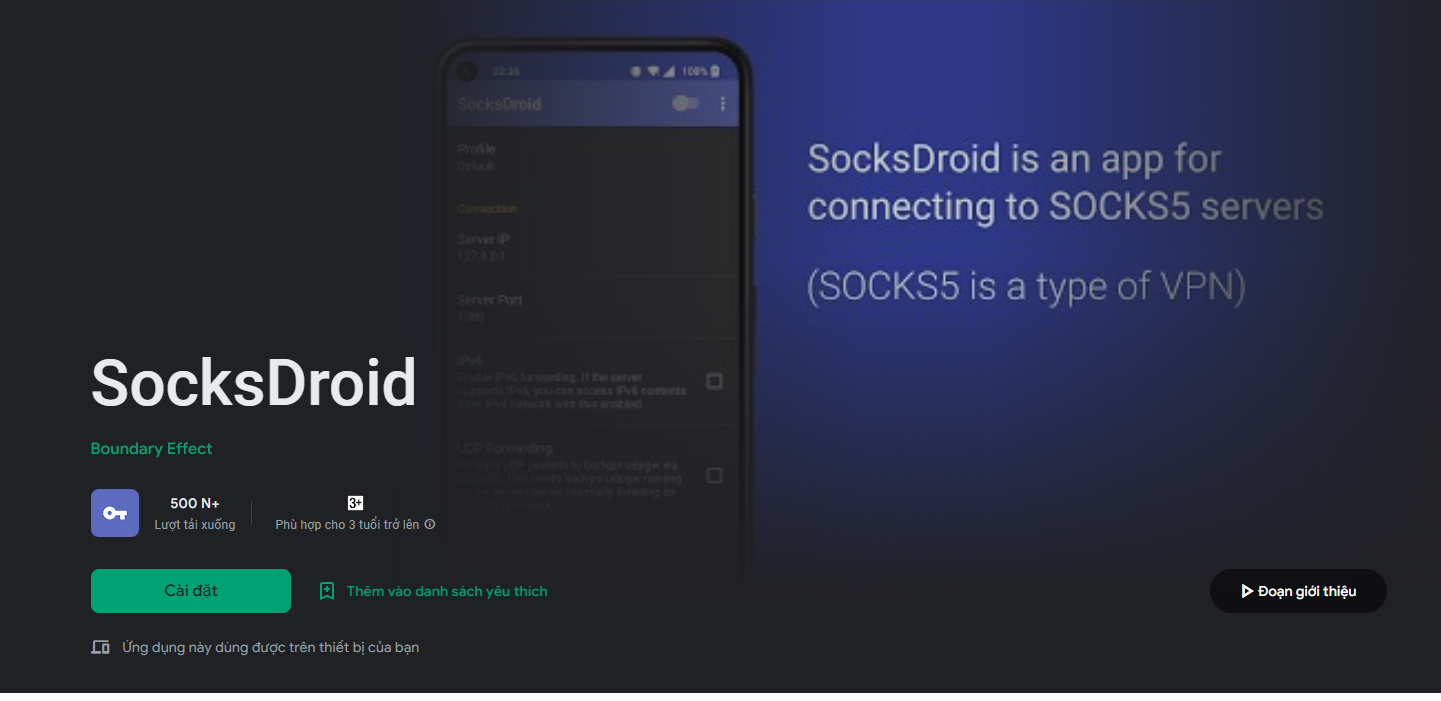 Hướng dẫn cài Proxy cho Giả Lập LD và Memu cực sâu bằng SocksDroid