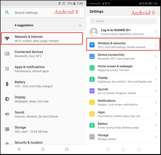 Cách thiết lập sử dụng proxy server cho Wifi trên Android ( Điện thoai thật và Giả Lập )