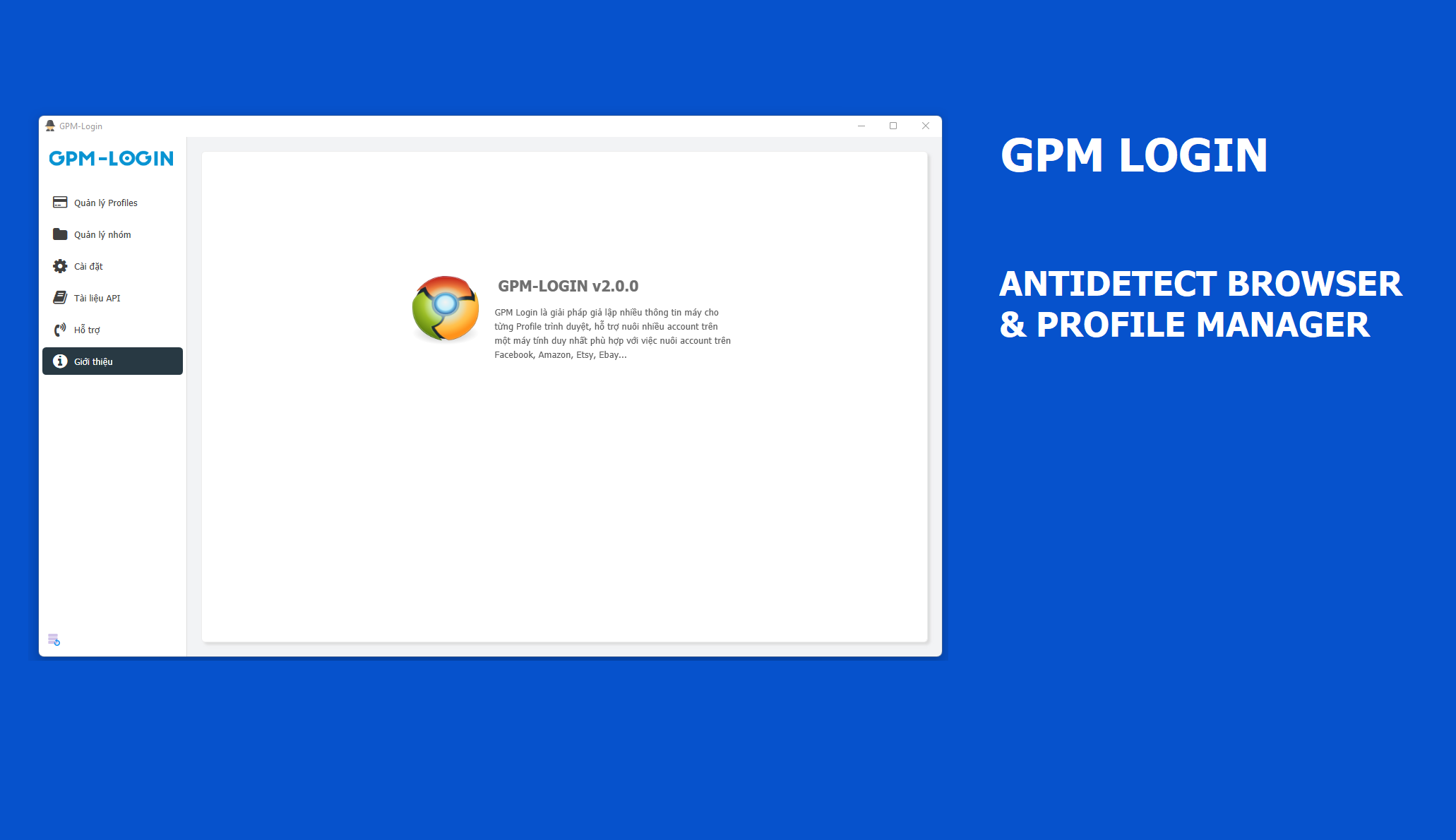 Hướng Dẫn cấu hình Proxy với phần mềm GPM Login